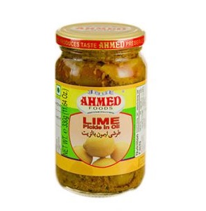 AHMED LIME PICKLE IN OIL 330G ライム・ピクルス オイル漬（アハマド）３３０グラム